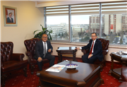 PROF. DR. TİMUR KIRGIZ’DAN ZİYARET