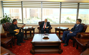 MESUT TUNALI’DAN REKTÖRÜMÜZE ZİYARET