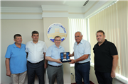 KIRKPINAR'IN EFSANELERİNDEN REKTÖR PROF. DR. ERHAN TABAKOĞLU’NA ZİYARET