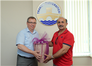 KIRKPINAR'IN EFSANELERİNDEN REKTÖR PROF. DR. ERHAN TABAKOĞLU’NA ZİYARET