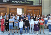 TRAKYA ÜNİVERSİTESİ GÜZEL SANATLAR FAKÜLTESİ ÖĞRENCİLERİNİN YIL SONU SERGİSİ AÇILDI