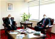 REKTÖR PROF. DR. ERHAN TABAKOĞLU’NA, LALAPAŞA KAYMAKAMI MEHMET ÇAĞATAY ÇAKAL’DAN ZİYARET