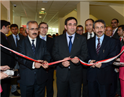 ÜNİVERSİTEMİZDE YENİ BİRİMLERİN AÇILIŞINI SAĞLIK BAKANI VE KALKINMA BAKANI YAPTI.