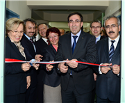 ÜNİVERSİTEMİZDE YENİ BİRİMLERİN AÇILIŞINI SAĞLIK BAKANI VE KALKINMA BAKANI YAPTI.