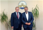 İŞTİP ÜNİVERSİTESİ REKTÖRÜ VE KUZEY MAKEDONYA İSTANBUL BAŞKONSOLOSU’NDAN TRAKYA ÜNİVERSİTESİ REKTÖRÜ PROF. DR. ERHAN TABAKOĞLU’NA ZİYARET