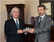 BURGAS FREE ÜNİVERSİTESİ'NDEN ÜNİVERSİTEMİZ REKTÖRÜ PROF. DR. YENER YÖRÜK'E ZİYARET