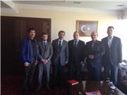 KIRIM TÜRKLERİ KÜLTÜR VE YARDIMLAŞMA DERNEĞİ'NDEN REKTÖR PROF. DR. YENER YÖRÜK'E ZİYARET