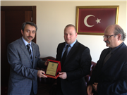 KIRIM TÜRKLERİ KÜLTÜR VE YARDIMLAŞMA DERNEĞİ'NDEN REKTÖR PROF. DR. YENER YÖRÜK'E ZİYARET