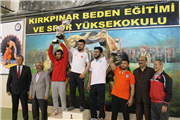 TÜRKİYE ÜNİVERSİTELER ARASI GÜREŞ ŞAMPİYONASI SONUÇLANDI