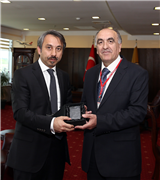 TUZLA ÜNİVERSİTESİ REKTÖRÜ PROF. DR. ENVER HALİLOVİĆ’DEN ZİYARET