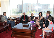 TETOVA DEVLET ÜNİVERSİTESİ’NDEN REKTÖR PROF. DR. YENER YÖRÜK’E ZİYARET