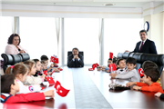 TRAKYA ÜNİVERSİTESİ ANAOKULU ÖĞRENCİLERİNDEN ZİYARET