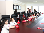 TRAKYA ÜNİVERSİTESİ ANAOKULU ÖĞRENCİLERİNDEN ZİYARET
