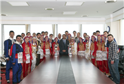 BALKAN MÜZİK VE GÖSTERİ SANATLARI TOPLULUĞUNDAN ZİYARET