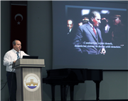 TRAKYA ÜNİVERSİTESİ’NDE, CUMHURİYET’İN İLANI VE ATATÜRK’ÜN CUMHURİYET ANLAYIŞI KONFERANSI…