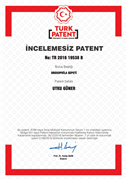 TRAKYA ÜNİVERSİTESİNDEN BİR PATENT DAHA