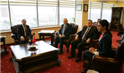 KOSOVA CUMHURİYETİ BÜYÜKELÇİSİ VE BAŞKONSOLOS’UNDAN ZİYARET