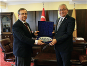 KOSOVA CUMHURİYETİ BÜYÜKELÇİSİ VE BAŞKONSOLOS’UNDAN ZİYARET
