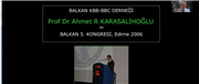 PROF. DR. AHMET RİFAT KARASALİHOĞLU ONURUNA 1. TRAKYA ALUMNİ TOPLANTISI DÜZENLENDİ
