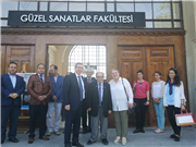 ÜNİVERSİTEMİZDE BEYKENT ÜNİVERSİTESİ ÖĞRETİM ÜYELERİ “ÖĞRETİM ELEMANLARI KARMA SERGİSİ” AÇILDI