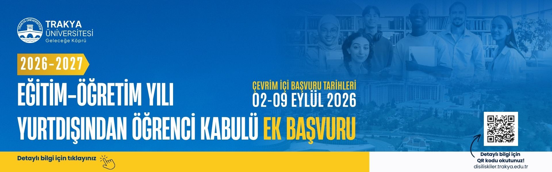 yurtdışından öğrenci ek başvuru